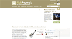 Desktop Screenshot of fishrecords.co.uk