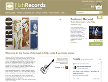 Tablet Screenshot of fishrecords.co.uk